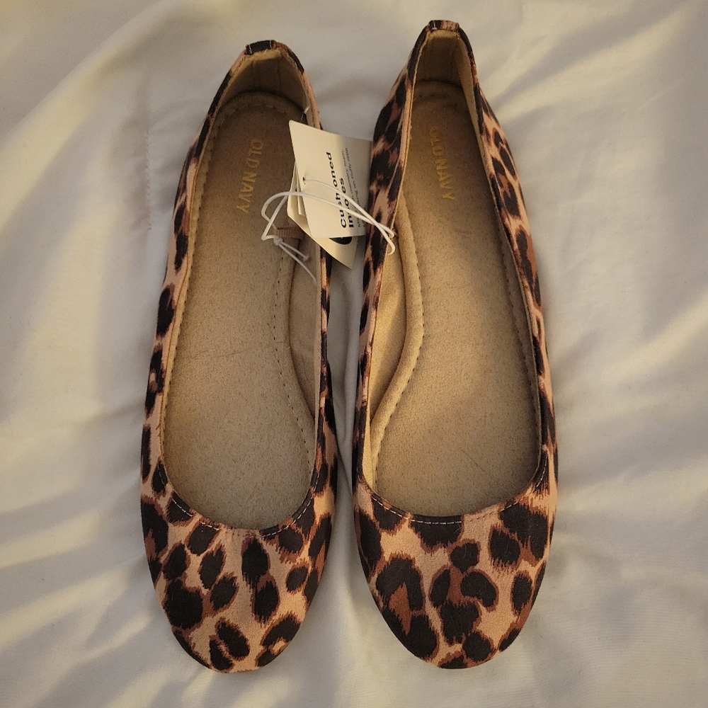 Animal Print Old Navy Flats